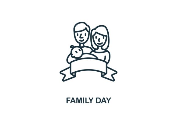 Family Day Icon: A Versatile Design Element for Modern Visual Projects