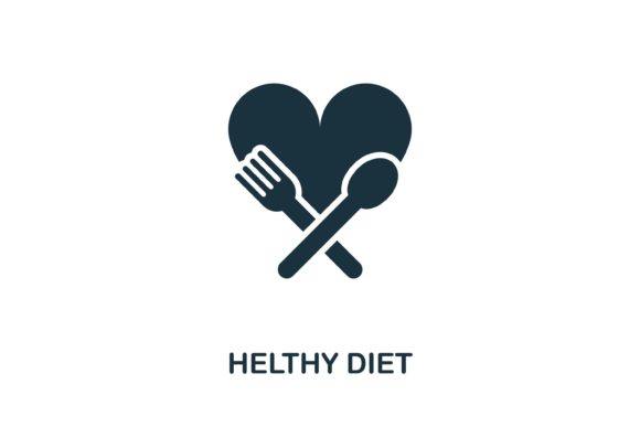 Healthy Diet Icon: A Versatile Visual Tool for Modern Content Creators